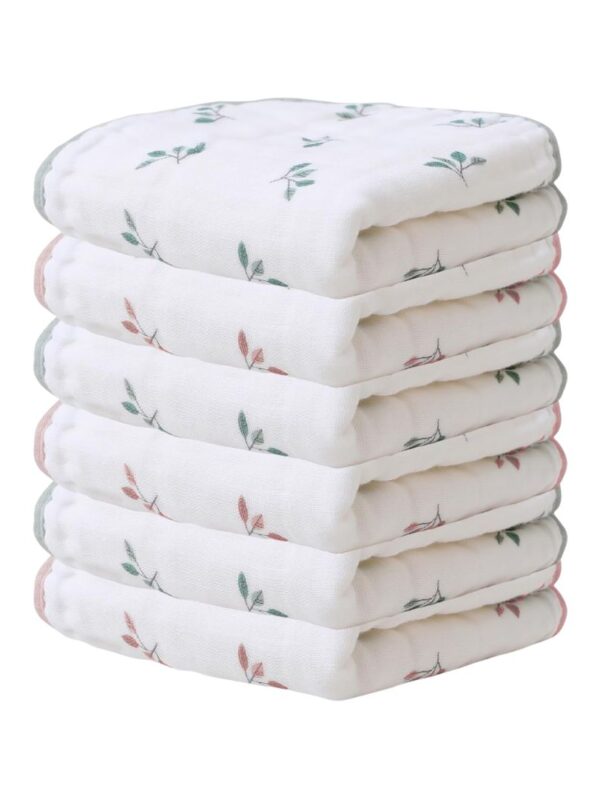 MUKIN Baby Washcloths and Burp Cloths