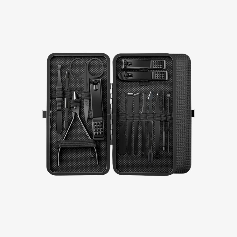 Professional Stainless Steel Nail Clipper Travel & Grooming Kit